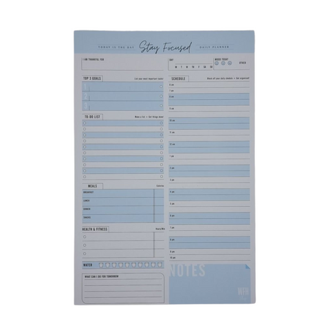 The WFHshop Daily Planner  A5 - 60 pages