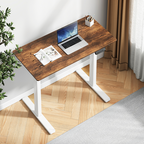 Electric Single-Motor Sit-Stand Desk | Office works desks | standing desks | WFH Shop