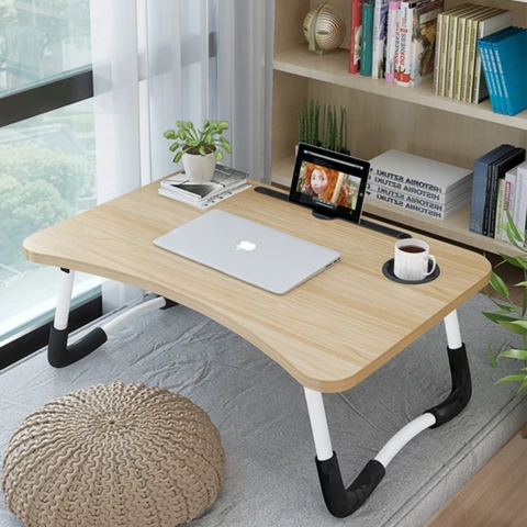 Portable foldable lap desk