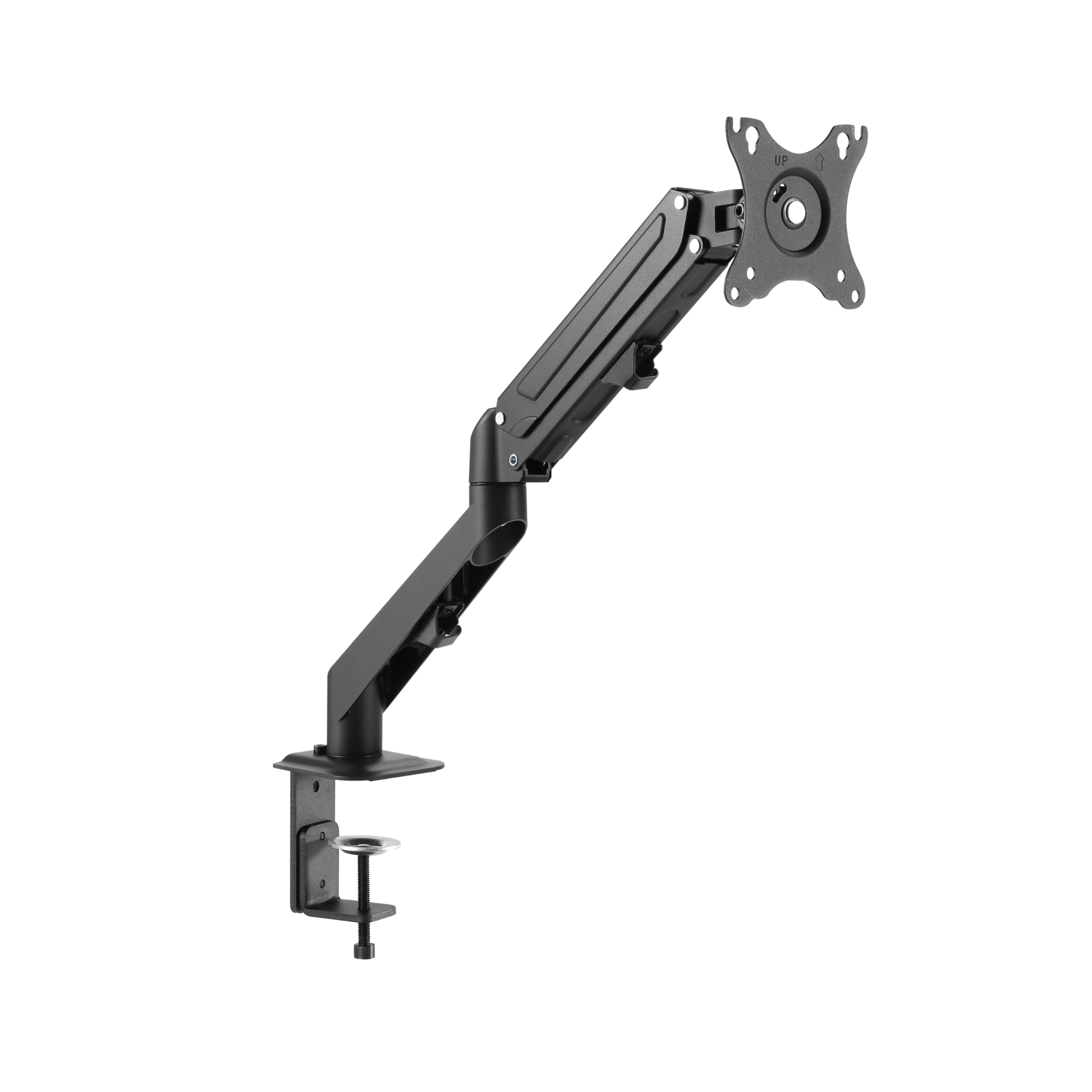 Premium Gas Spring Monitor Arm for 17"-27" Screens (Lifetime Warranty)