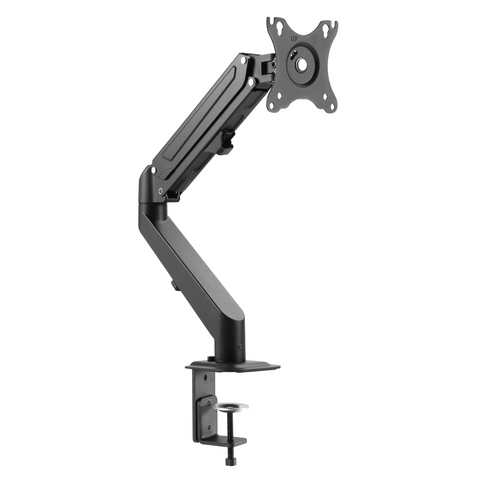 Ergonomic Gas Spring Single Monitor Mount - Lifetime Warranty