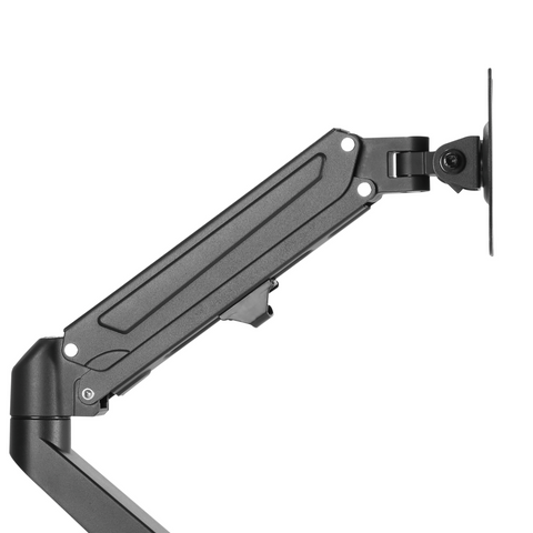 Gas spring single monitor arm to suit 17" - 27" VESA Mount