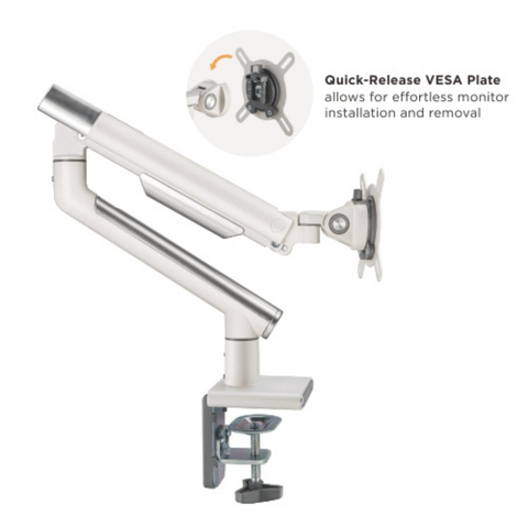 Premium Slim designed spring assisted monitor arm to suit 17" - 32" (Lifetime Warranty)